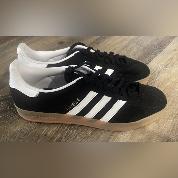 adidas Other - Adidas Gazelle Black and White Shoes